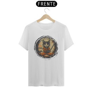Nome do produto CAMISETA T-SHIRT PIMA, SAMURAI CAT