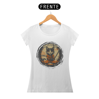 Nome do produto CAMISETA BABY LONG PRIME, SAMURAI CAT