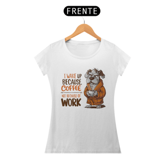 Nome do produto CAMISETA BABY LONG PIMA, DOG COFFEE