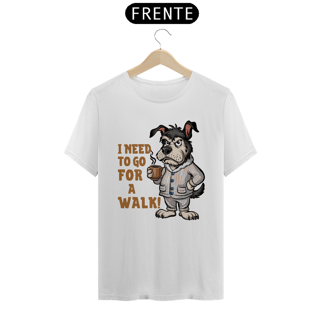Nome do produto CAMISETA T-SHIRT PIMA, DOG COFFEE