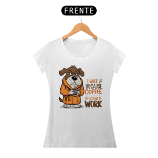 Nome do produto CAMISETA BABY LONG CLASSIC, DOG COFFEE