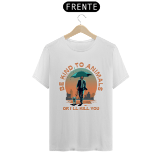 Nome do produto CAMISETA T-SHIRT CLASSIC DOG, LINHA FILME JOHN WICK BE KIND TO ANIMALS