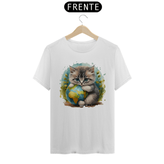 Nome do produto CAMISETA T-SHIRT CLASSIC, CAT PLANETA