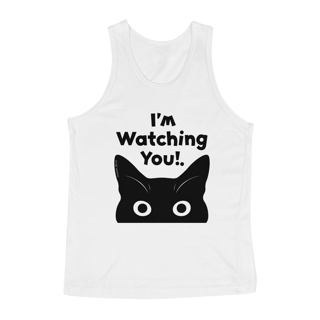 Nome do produto REGATA CLASSIC CAT, I`M WATCHING YOU