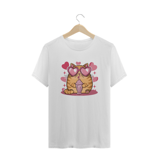 Nome do produto CAMISETA T-SHIRT PLUS SIZE, CATLOVE