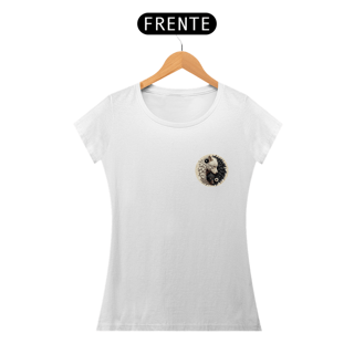 Nome do produto CAMISETA BABY LONG PRIME, MINIMALISTA WOLF YIN YANG