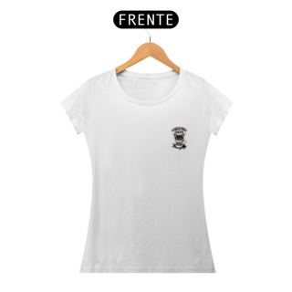 Nome do produto CAMISETA BABY LONG PIMA, MINIMALSITA CAT COFFEE