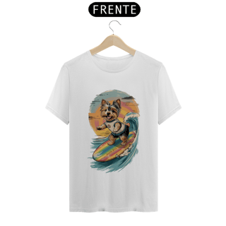 Nome do produto CAMISETA T-SHIRT PRIME, DOG SURF YORKSHIRE TERRIER