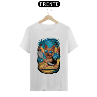 Nome do produto CAMISETA T-SHIRT PIMA, DOG YORKSHIRE TERRIER TENIS