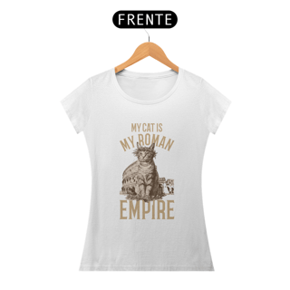 Nome do produto CAMISETA T-SHIRT PRIME, MY CAT IS MY ROMAN