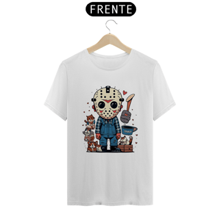 Nome do produto CAMISETA T-SHIRT PRIME PETS, LINHA FILME VERSÃO FOFINHA JASON 