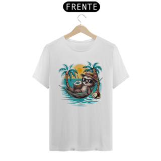 Nome do produto CAMISETA T-SHIRT PIMA, BICHO PREGUIÇA
