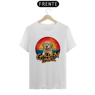 Nome do produto CAMISETA T-SHIRT PRIME, DOG GOLDEN LOVER