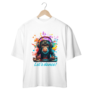 CAMISETA OVERSIZED, MONKEY LET´S DANCE