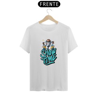 Nome do produto CAMISETA T-SHIRT ALGODÃO PIMA, MEU MALVADO FAVORITO SHOW TIME