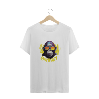 Nome do produto CAMISETA T-SHIRT PLUS SIZE, MONKEY