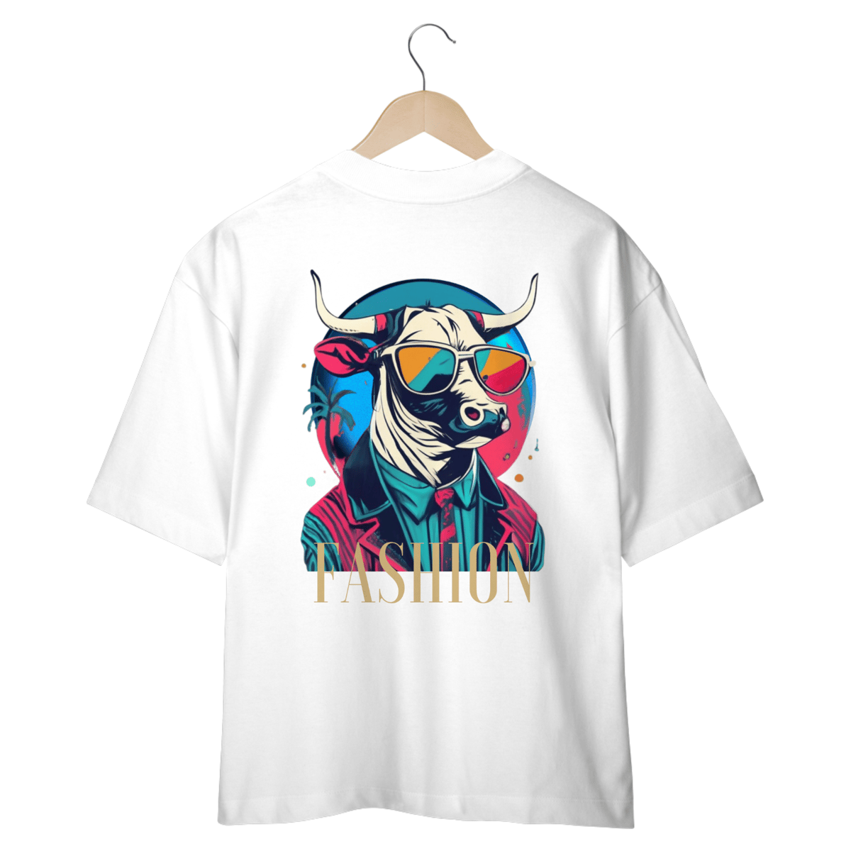 Nome do produto: CAMISETA OVERSIZED COSTAS, BULL FASHION