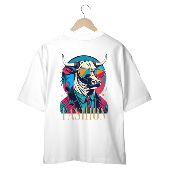CAMISETA OVERSIZED COSTAS, BULL FASHION