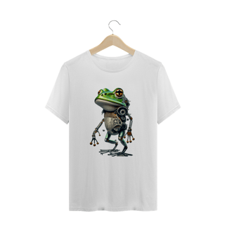 Nome do produto CAMISETA T-SHIRT PLUS SIZE, FROG ROBOTIC