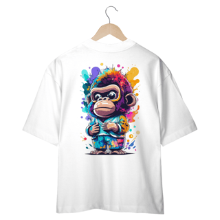 CAMISETA OVERSIZED, COSTAS MONKEY