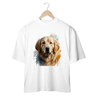 Nome do produto CAMISETA OVERSIZED, DOG GOLDEN