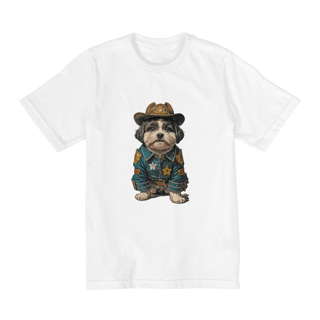 Nome do produto CAMISETA QUALITY INFANTIL DOG-10 A 14 ANOS
