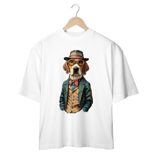Nome do produto CAMISETA OVERSIZED, DOG BEAGLE SHERLOCK HOLMES
