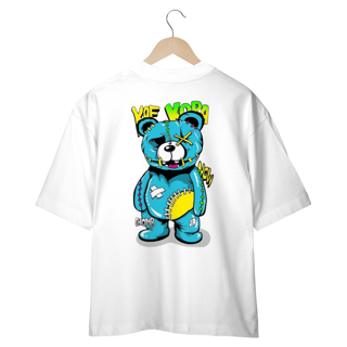 Nome do produto CAMISETA OVERSIZED COSTAS, URSINHO HARD