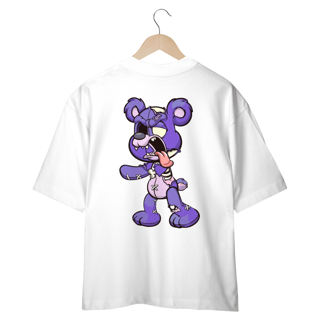 Nome do produto CAMISETA OVERSIZED COSTAS, URSINHO PYSCHO