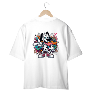 Nome do produto CAMISETA OVERSIZED COSTAS, DOG DÁLMATA