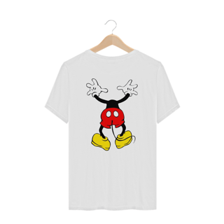 CAMISETA T-SHIRT PLUS SIZE COSTAS, MICKEY MOUSE