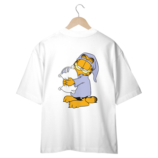 CAMISETA OVERSIZED COSTAS, CAT GARFIELD