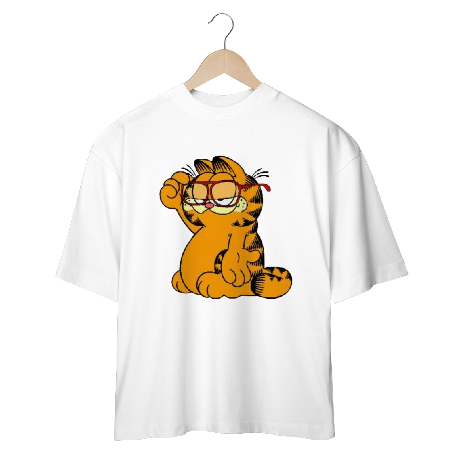 CAMISETA OVERSIZED, GARFIELD 