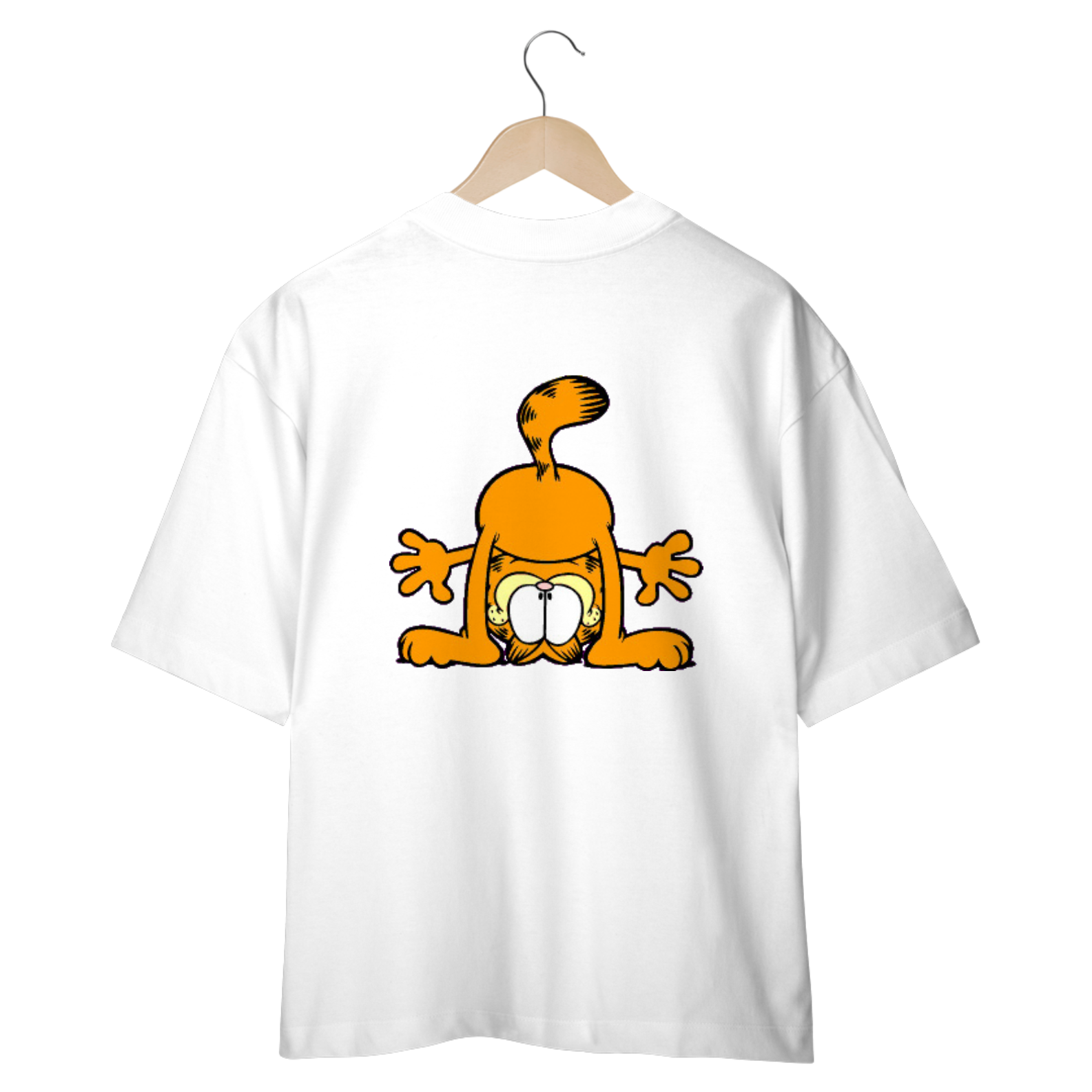 CAMSIETA OVERSIZED COSTAS, CAT GARFIELD