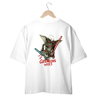 CAMISETA OVERSIZED COSTAS, FILME GREMLINS WARS