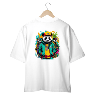 Nome do produto CAMISETA OVERSIZED, PANDA