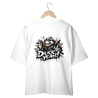 Nome do produto CAMISETA OVERSIZED COSTAS, DUCK YEAH
