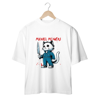 Nome do produto CAMSIETA OVERSIZED CAT, LINHA FILME MICHAEL MEOWERS
