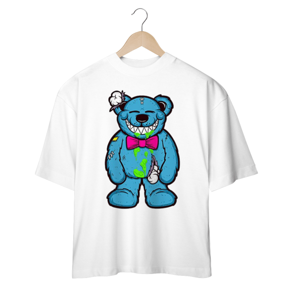 CAMISETA OVERSIZED COSTAS, URSINHO HARD