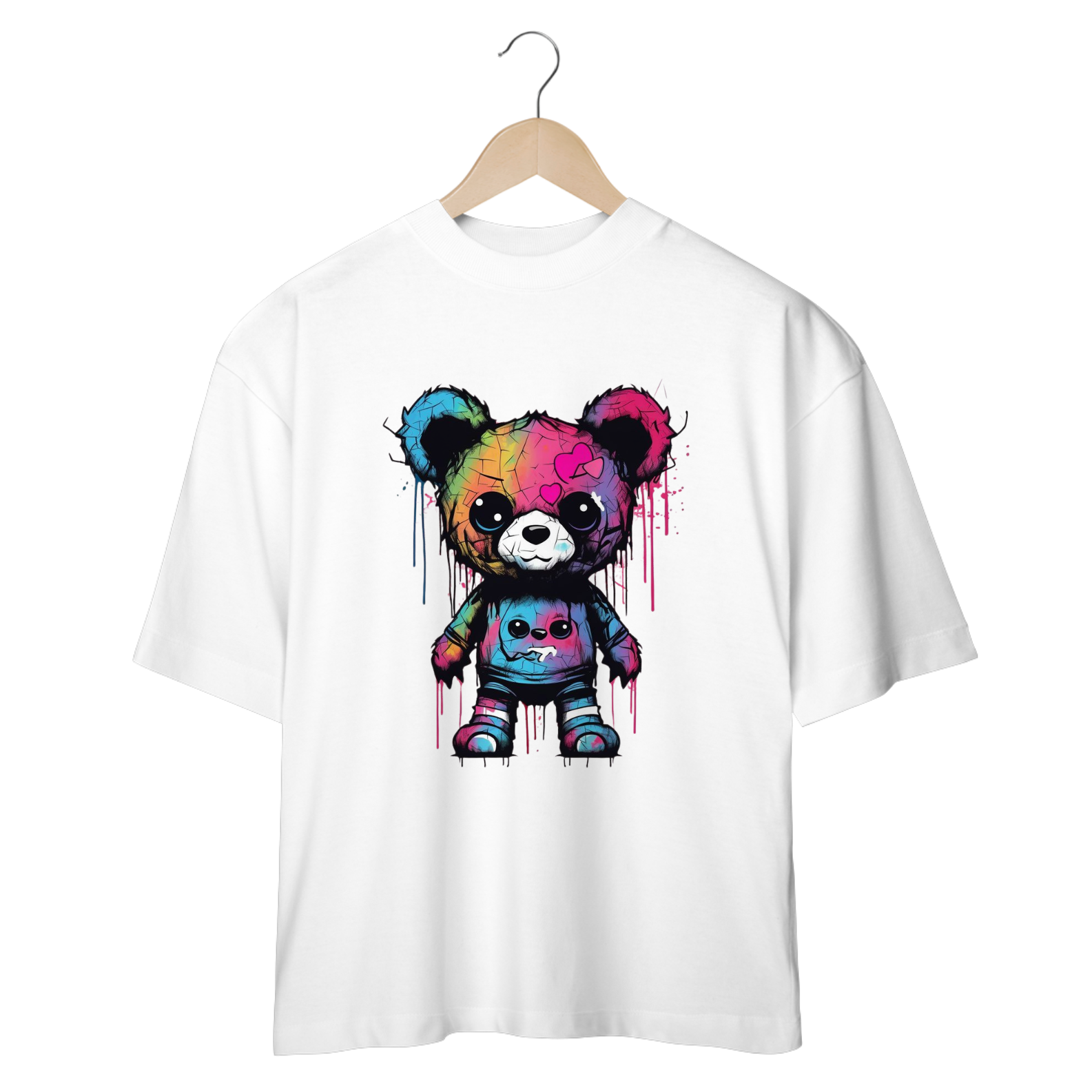 CAMISETA OVERSIZED, EMO BEAR