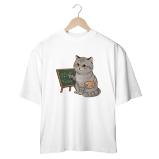 Nome do produto CAMISETA OVERSIZED, STUDIOUS CAT