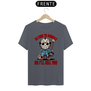 Nome do produto CAMISETA T-SHIRT QUALITY DOG, JASON BE KIND, SEXTA FEIRA 13