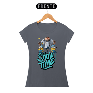 Nome do produto CAMISETA BABY LONG ALGOÃO PIMA CAT, MEU MALVADO FAVORITO SHOW TIME