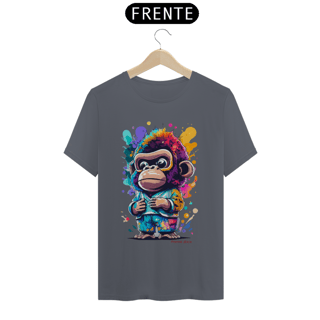 Nome do produto CAMISETA T-SHIRT ALGODÃO PIMA, KING MONKEY