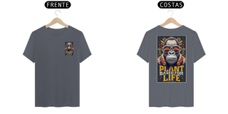 Nome do produto CAMISETA T-SHIRT ALGODÃO PIMA, PLANET BASED 