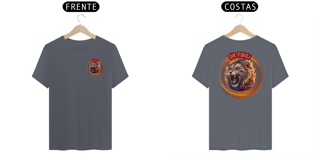 Nome do produto CAMISETA T-SHIRT ALGODÃO PIMA F/V, LION ON FIRE