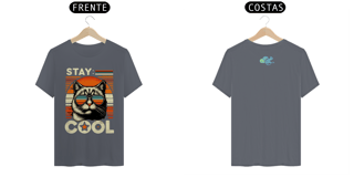 Nome do produto CAMISETA T-SHIRT ALGODÃO PIMA F/V PIMA, STAY COOL