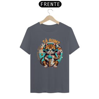 Nome do produto CAMISETA T-SHIRT ALGODÃO PIMA CAT, TA RUIM