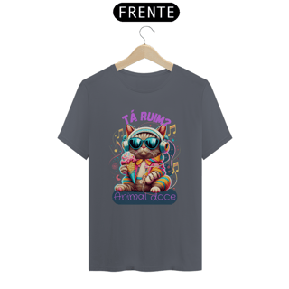 Nome do produto CAMISETA T-SHIRT ALGODÃO PIMA CAT, TA RUIM