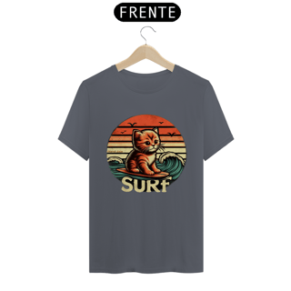 Nome do produto CAMISETA T-SHIRT ALGODÃO PIMA, CAT SURF